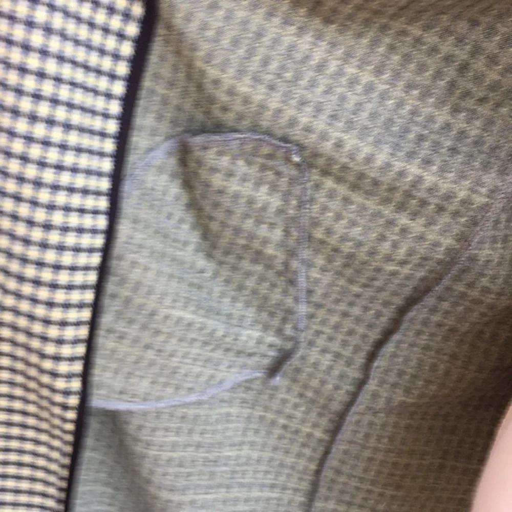 NWOT MELLODAY  yellow,black and grey trench coat - Picture 3 of 8